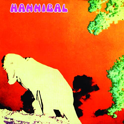 CD cover for Hannibal, featuring a silhouette against orange and green.