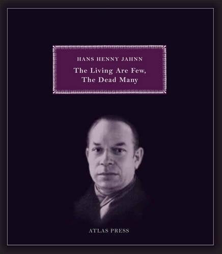 Book cover with portrait of Hans Henny Jahnn and purple text.