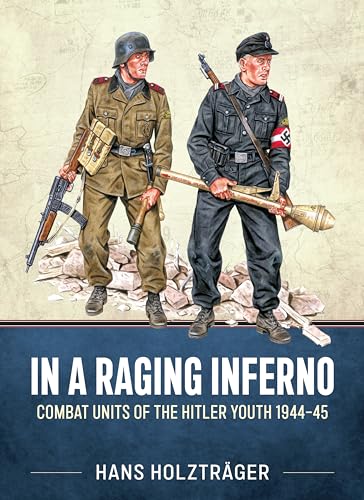 Book cover depicting two young soldiers with weapons amidst rubble.
