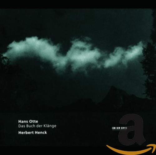 CD cover for Hans Otte's "Das Buch der Klänge" with cloudy mountains.