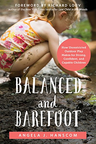 Book cover featuring a young child playing barefoot in mud.