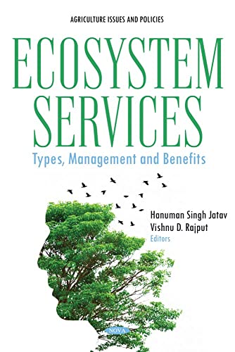 Book cover for "Ecosystem Services" featuring a tree-shaped human profile.