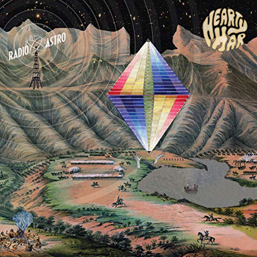 Album cover: colorful kite over mountains, radio tower, and landscape.