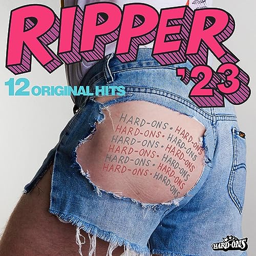 Vinyl album cover: “Ripper ‘23” with distressed denim and text.