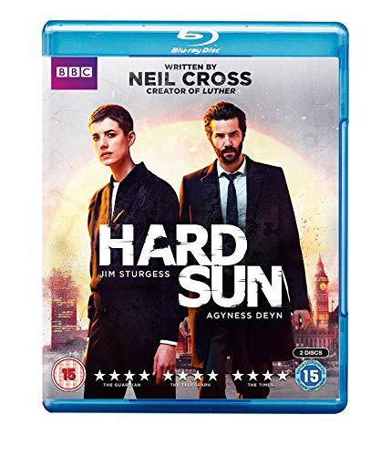 Hard Sun" Blu-ray cover featuring Jim Sturges and Agyness Deyn.