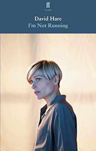 Play cover: woman with short blonde hair, looking left.