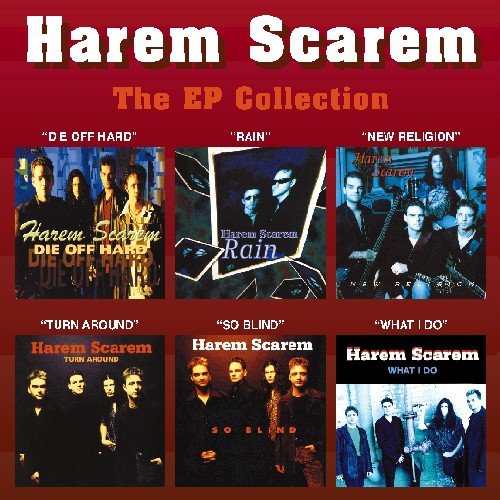 Harem Scarem EP Collection CD cover with band photos and song titles.