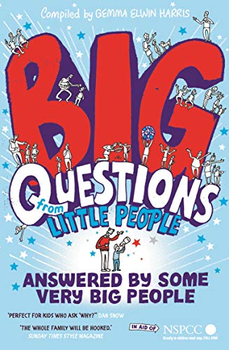Book cover with large red letters spelling “BIG” and small illustrated figures.