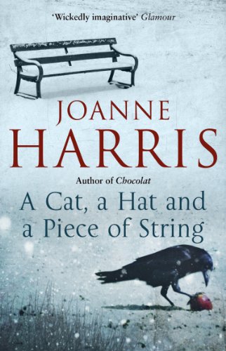Book cover with author Joanne Harris, a crow, and an apple.