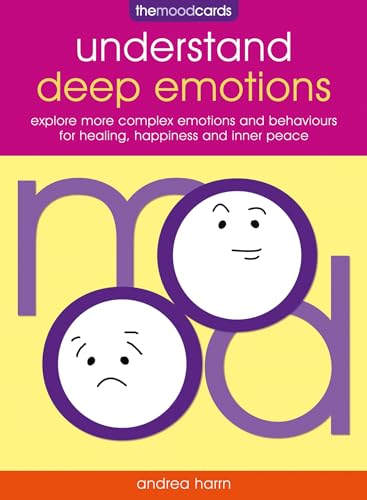 Purple box with illustrated faces representing different emotions, titled "understand deep emotions".
