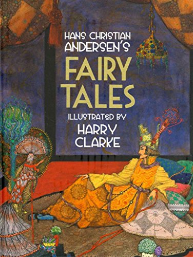 Cover of "Hans Christian Andersen's Fairy Tales" with ornate illustration.