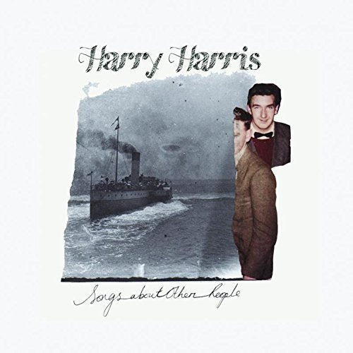 "CD cover with vintage-style image of a man and a ship."