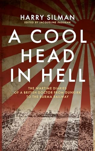 Book cover: “A Cool Head in Hell” with wartime imagery.