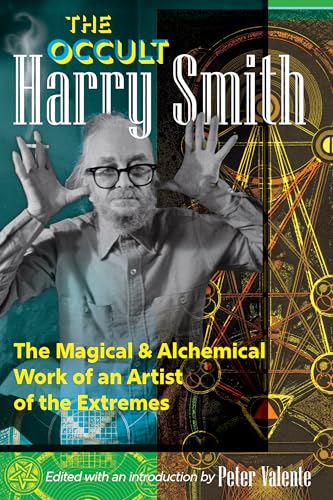 Book cover featuring artist Harry Smith with occult imagery.