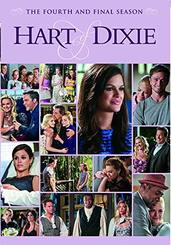 Hart of Dixie" season four DVD cover with cast photos in a collage.