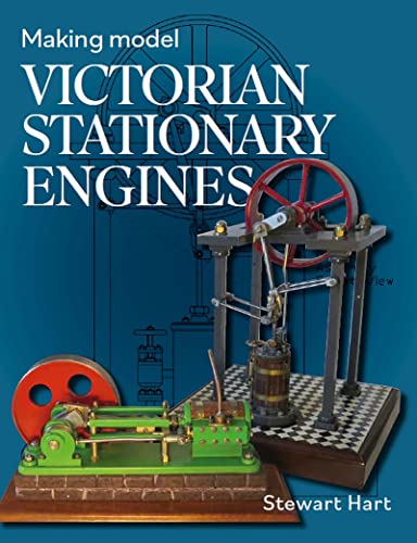 Book cover featuring two miniature Victorian stationary engines on wooden bases.