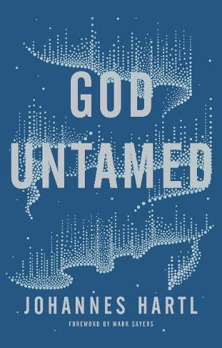 Book cover with the title “God Untamed” in large, dotted lettering.