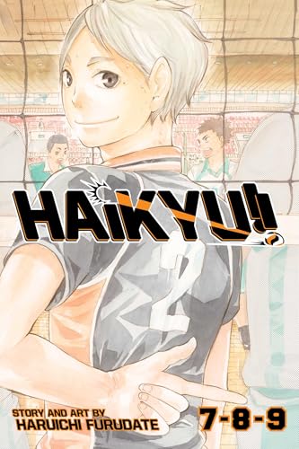 Haikyu!! manga volume 3 cover featuring a smiling volleyball player.