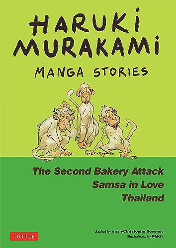 Book cover featuring three illustrated monkeys on a green background with title text.