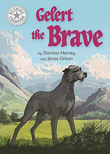 Book cover featuring an illustrated Irish Wolfhound standing in a landscape.