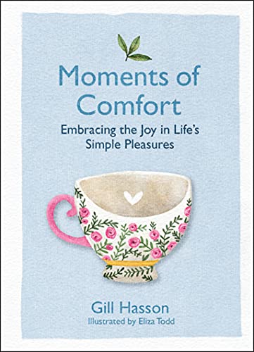 Book cover with watercolor illustration of a floral teacup.