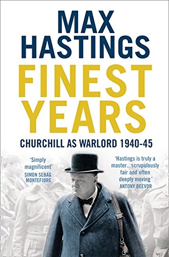 Book cover featuring Winston Churchill in a hat and suit.