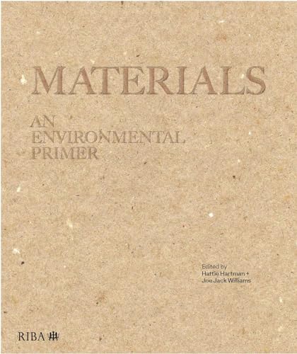 Book cover: "Materials: An Environmental Primer" with textured brown background.