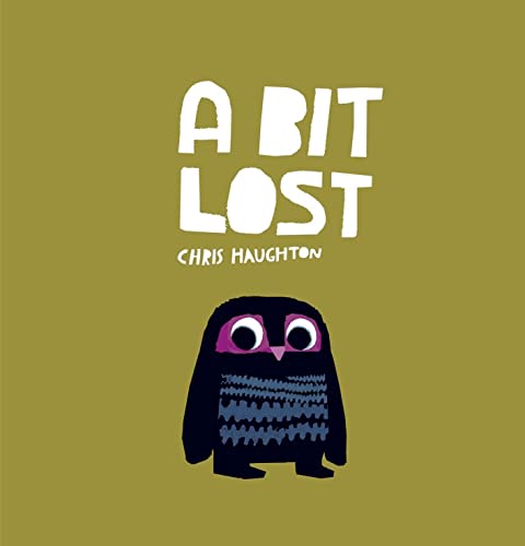 Book cover: "A Bit Lost" features a small, dark blue owl.