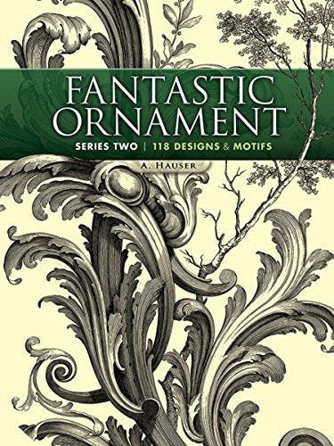 Book cover featuring ornate, swirling floral and scrollwork designs.