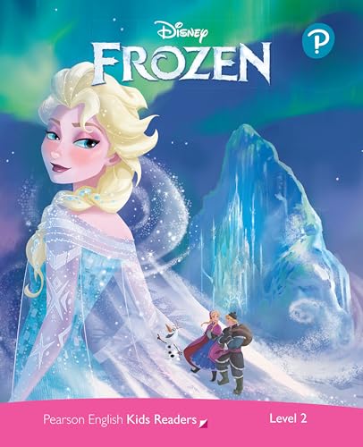Frozen book cover featuring Elsa, Anna, Kristoff, and an icy landscape.