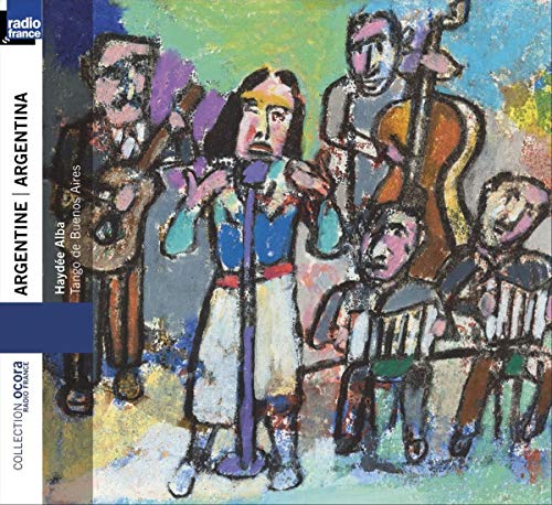 CD cover: painted musicians with instruments, titled "Haydee Alba - ARGENTINE".