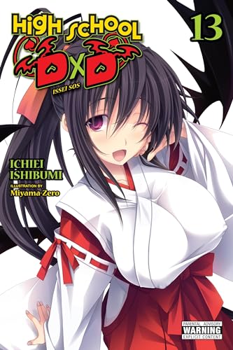 Girl with long black hair and purple eyes on manga book cover.