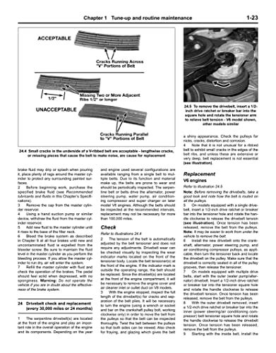 Page from a Mercedes-Benz repair manual showing V6 engine belt diagrams and text.