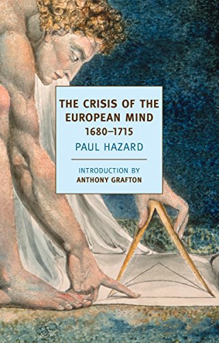 Book cover: “The Crisis of the European Mind” with classical artwork.