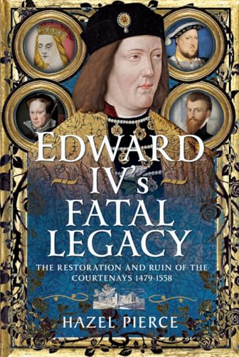 Book cover featuring a portrait of Edward IV surrounded by four smaller historical portraits.