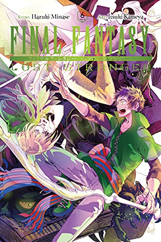 Final Fantasy Lost Stranger volume 6 manga cover with two young characters.
