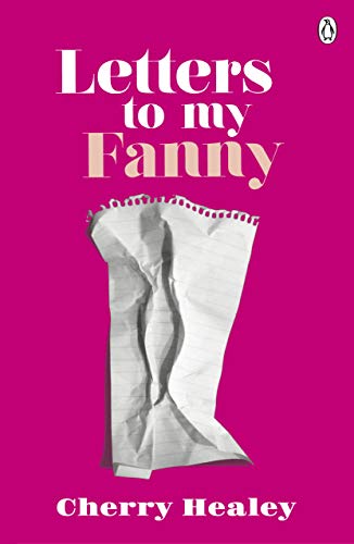 Book cover: "Letters to my Fanny" by Cherry Healey, pink background.