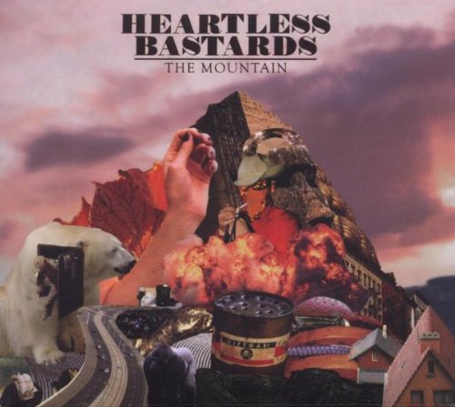 Album cover for Heartless Bastards’ “The Mountain” with surreal imagery.