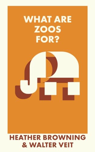 Book cover with orange background, white elephant graphic, and title text.
