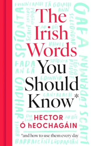 Book cover with title The Irish Words You Should Know by Hector Ó hEochagáin.