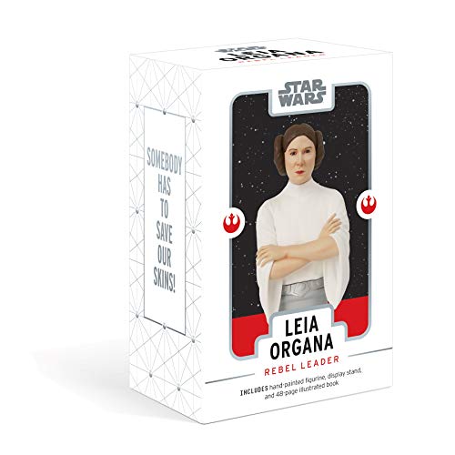 Box featuring Princess Leia Organa in a white robe, arms crossed.