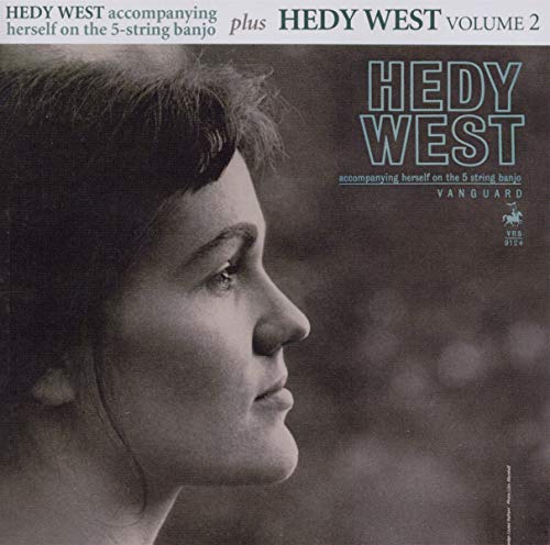 CD cover featuring a black and white portrait of Hedy West.