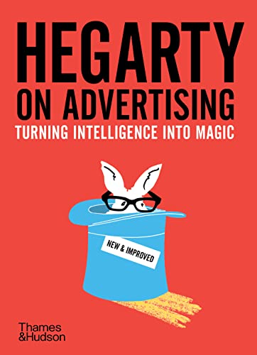 Red book cover with white text, a rabbit in a blue top hat.