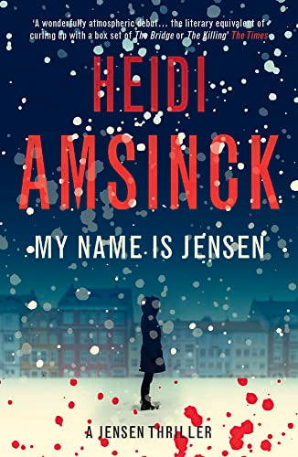 Book cover with a person's name, possibly a photo or illustration of Jensen.