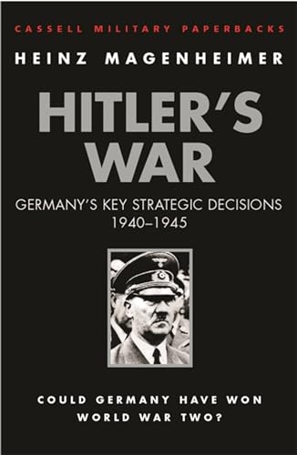Book cover: “Hitler’s War” with a portrait of Hitler in uniform.