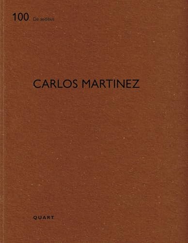 Brown book cover with the title "Carlos Martinez" in white text.