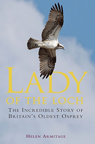 Book cover featuring an osprey in flight with large yellow text.