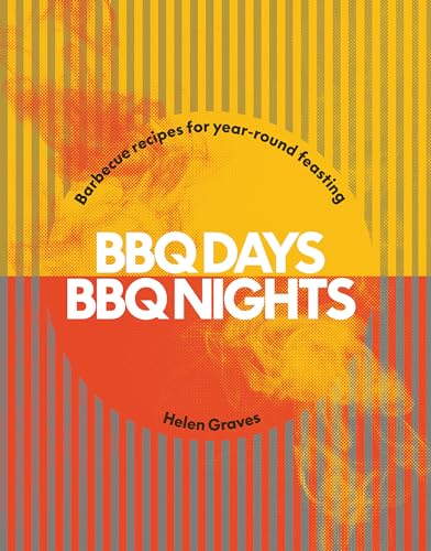 Book cover with bold text "BBQ DAYS BBQ NIGHTS" and grilled meat image.
