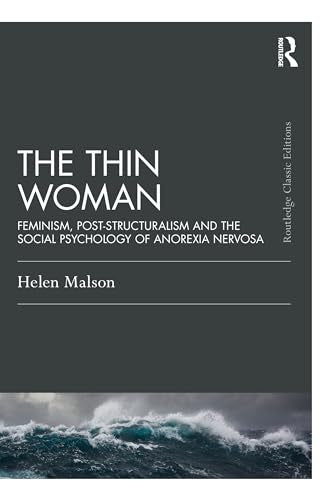 Book cover: "The Thin Woman" by Helen Malson, with ocean image.