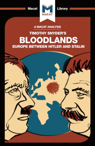 Book cover for “Bloodlands” featuring portraits of Hitler and Stalin.